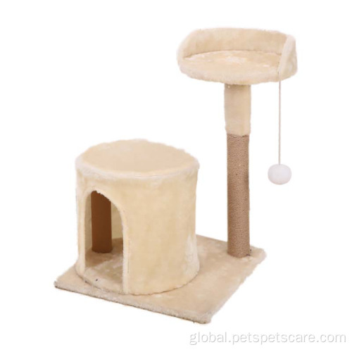 Pet Cage Sisal-Covered Scratching Posts Cat Tree Custom Cat Tower Supplier